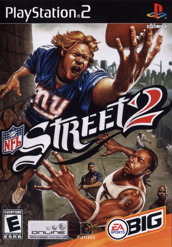 NFL Street 2 box art for Xbox